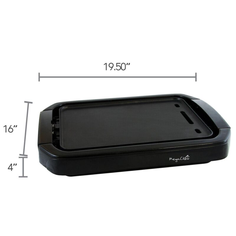 MegaChef Dual-Surface Reversible Indoor Grill and Griddle - Image 5