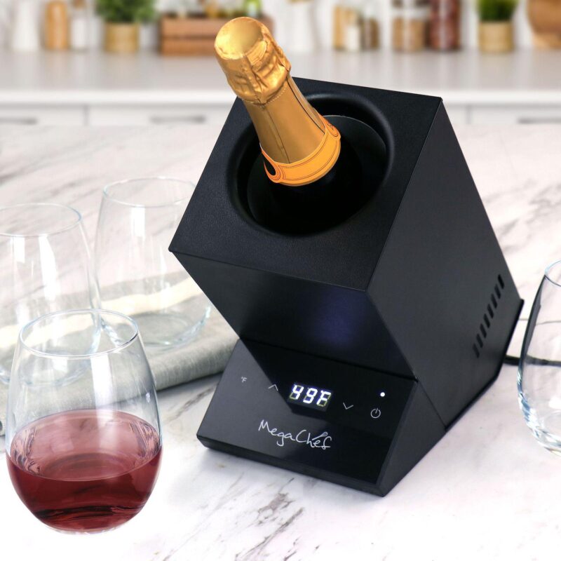 MegaChef Electric Wine Chiller with Digital Display - Image 2