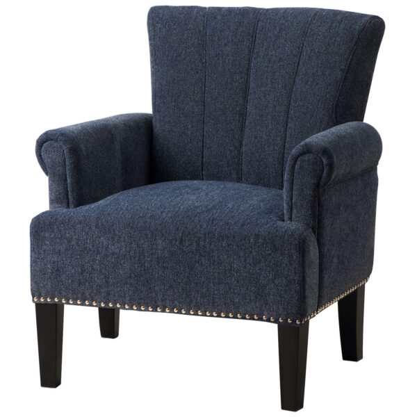 Merax Accent Rivet Tufted Polyester Armchair