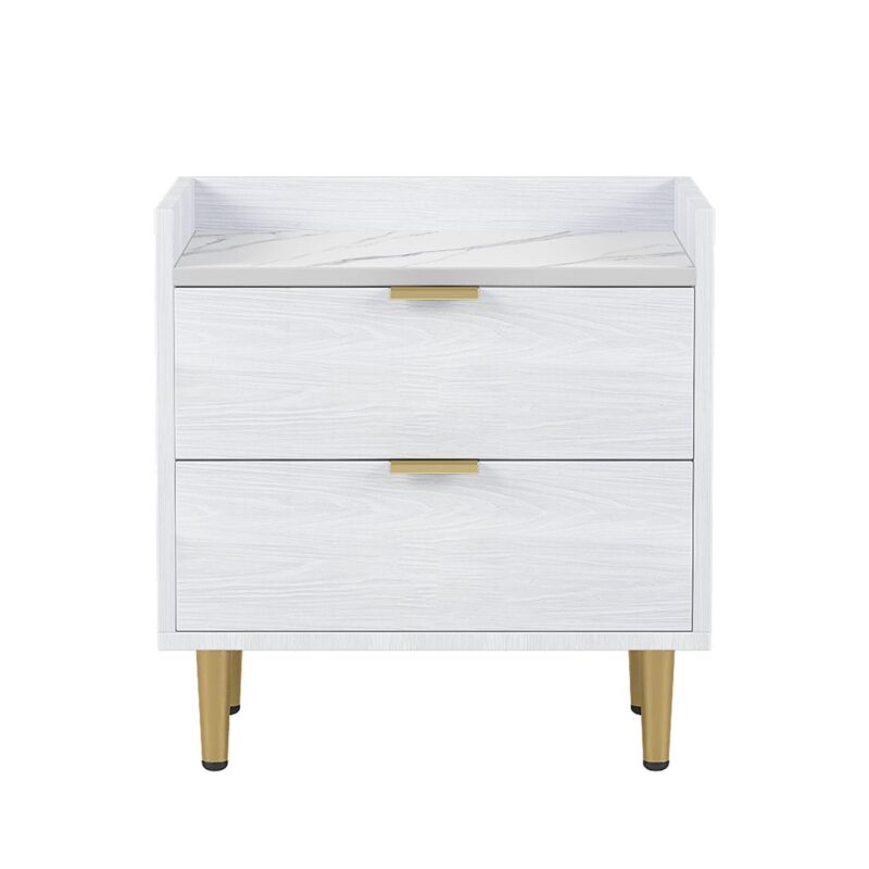 Merax Mordern Wood Bedside Table Nightstand - Image 6