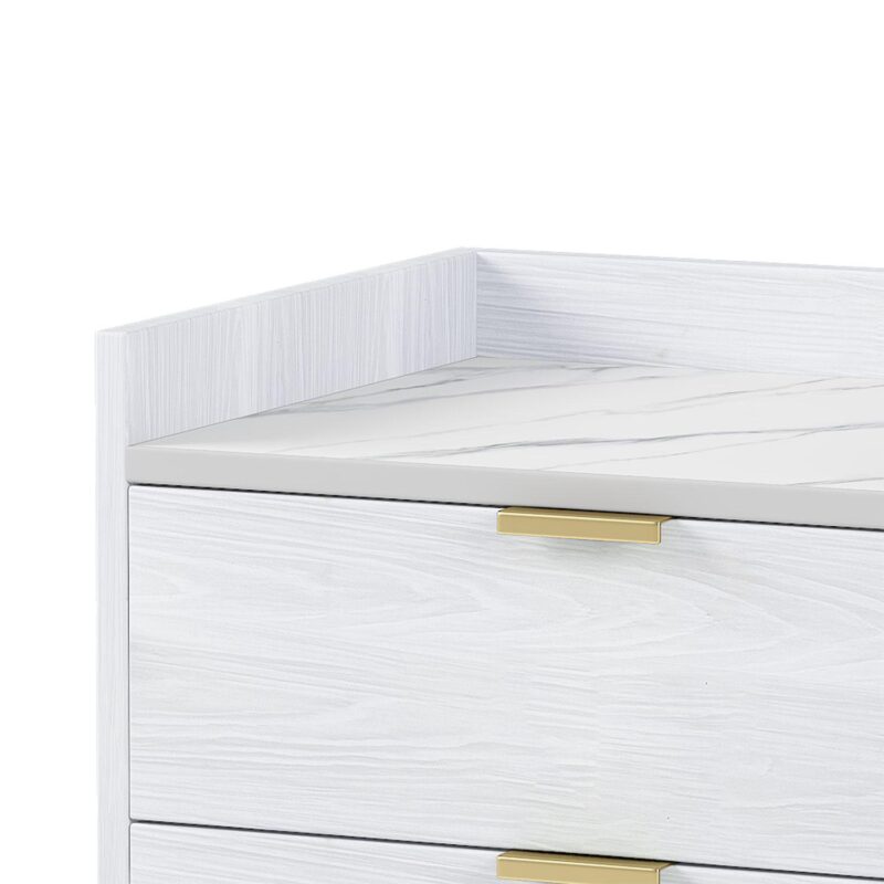 Merax Mordern Wood Bedside Table Nightstand - Image 5