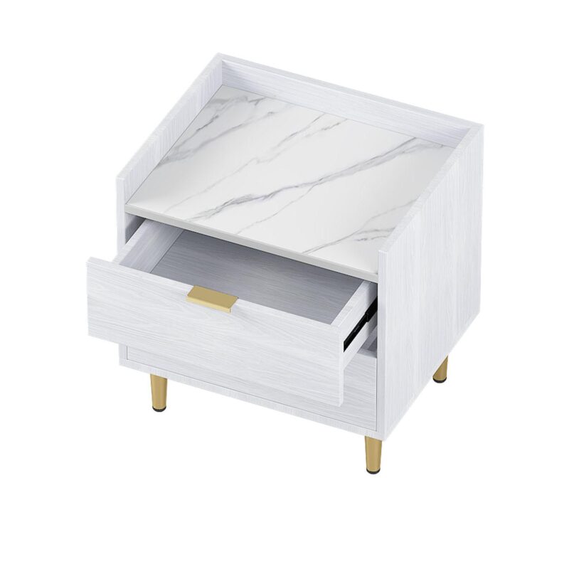 Merax Mordern Wood Bedside Table Nightstand - Image 4