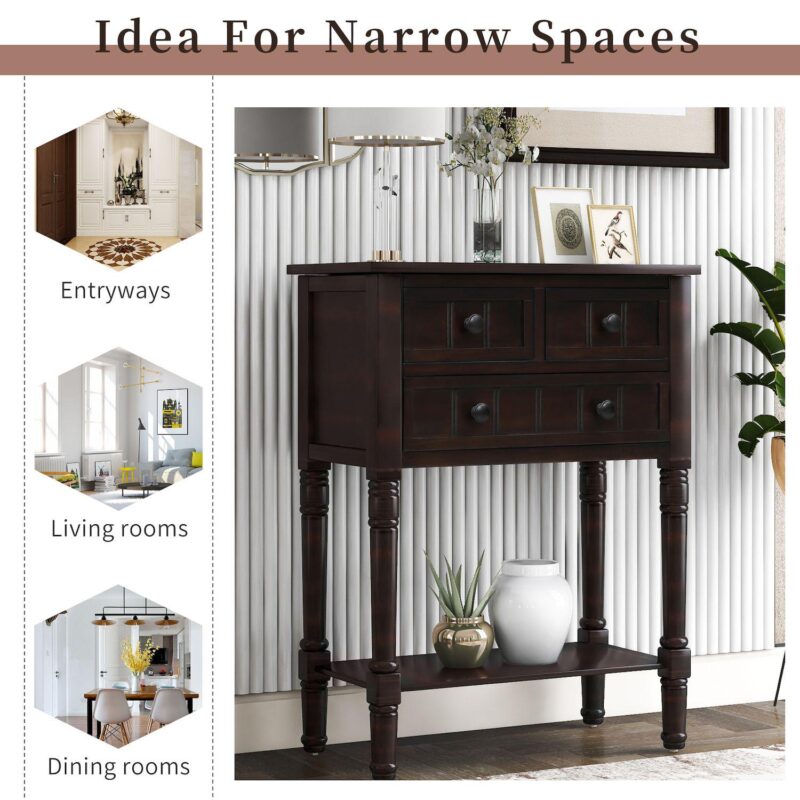 Merax Narrow Console Table - Image 5