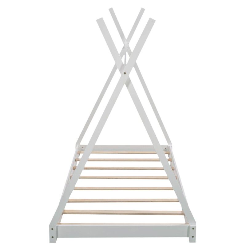 Merax Platform Bed with Triangle Structure - Image 4