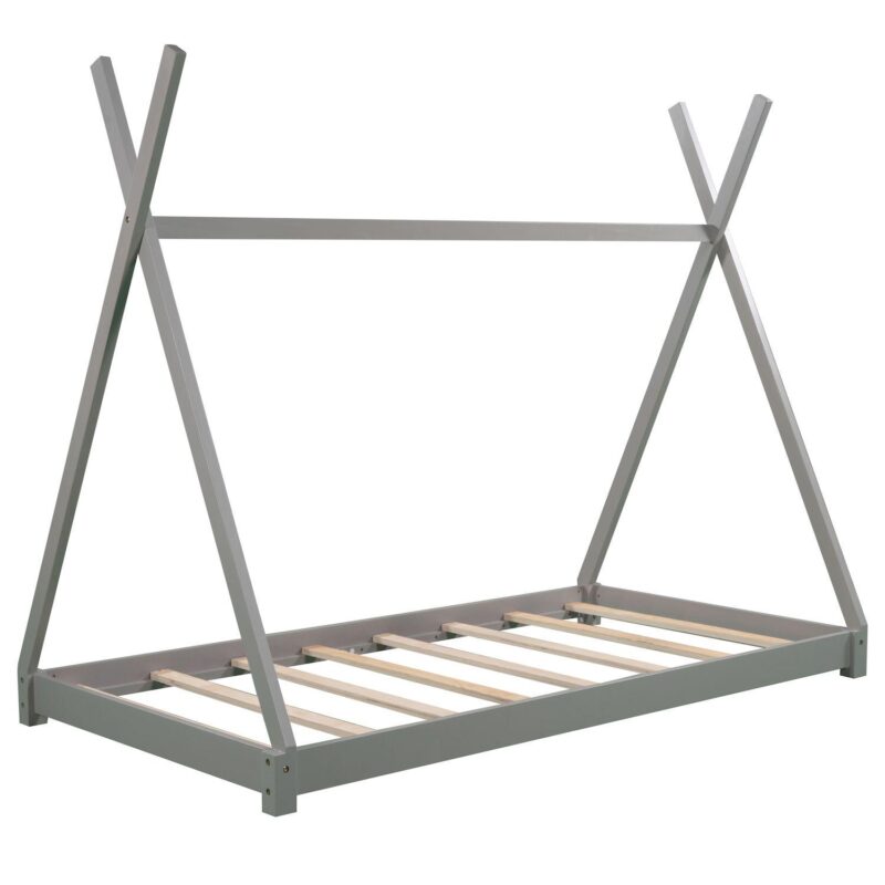 Merax Platform Bed with Triangle Structure - Image 6