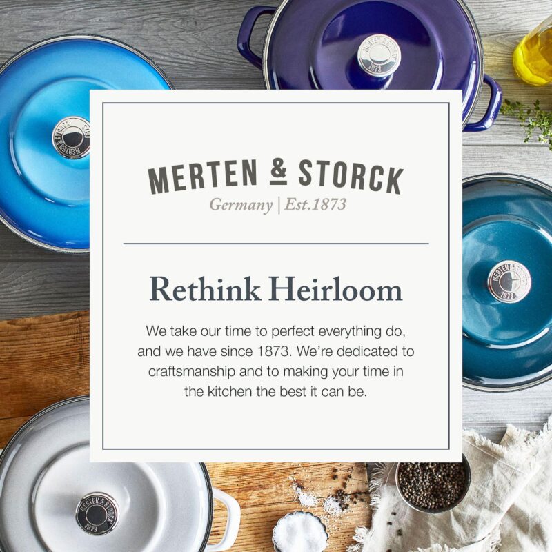 Merten and Storck Enameled Iron 7-Quart Dutch Oven - Image 3