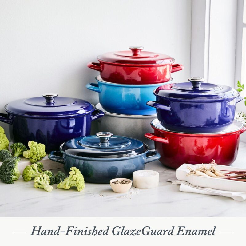 Merten and Storck Enameled Iron 7-Quart Dutch Oven - Image 5