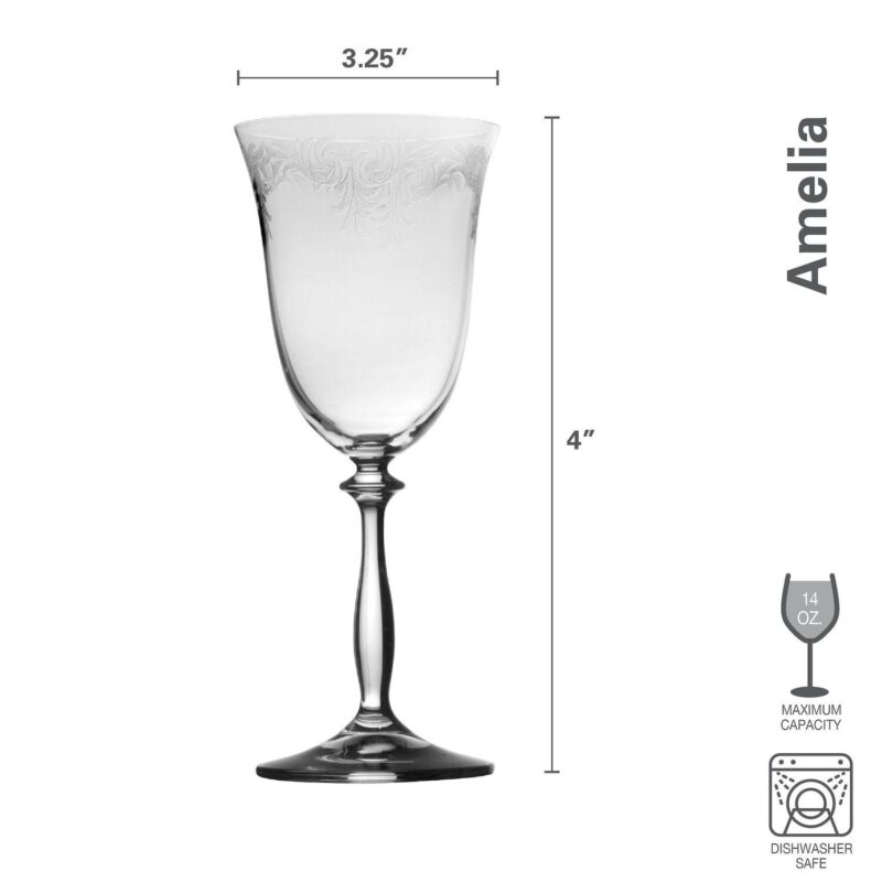 Mikasa Amelia 4 pc Red Wine Glasses Set - Image 5