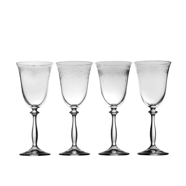 Mikasa Amelia 4 pc White Wine Glasses Set