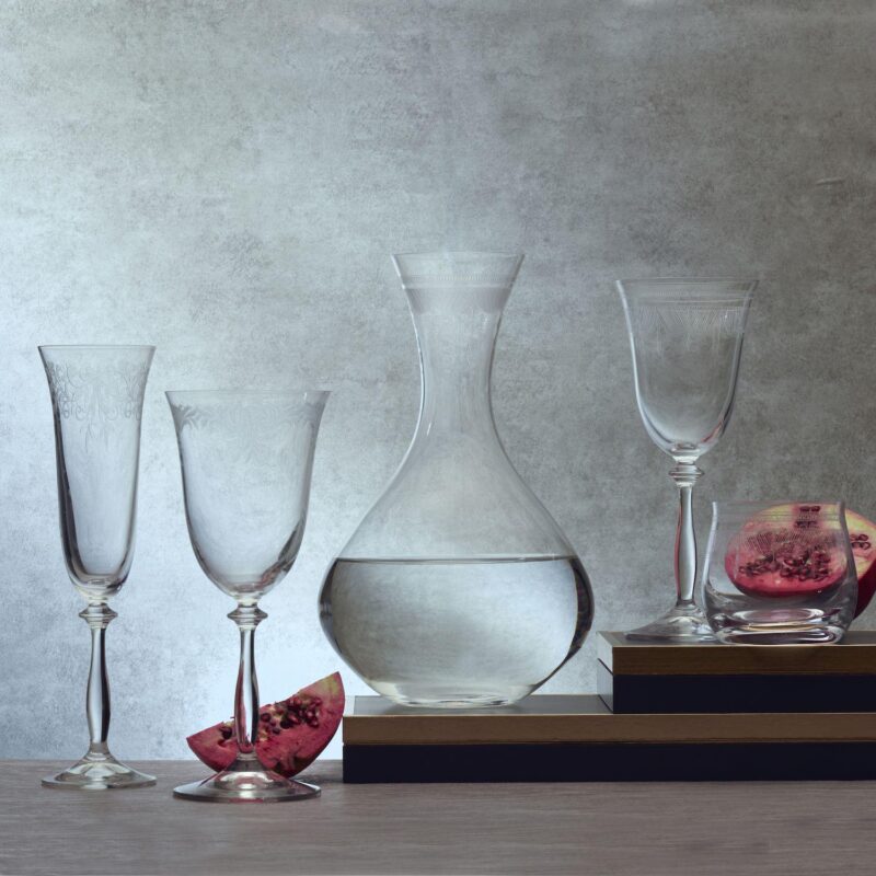 Mikasa Amelia 4 pc White Wine Glasses Set - Image 2