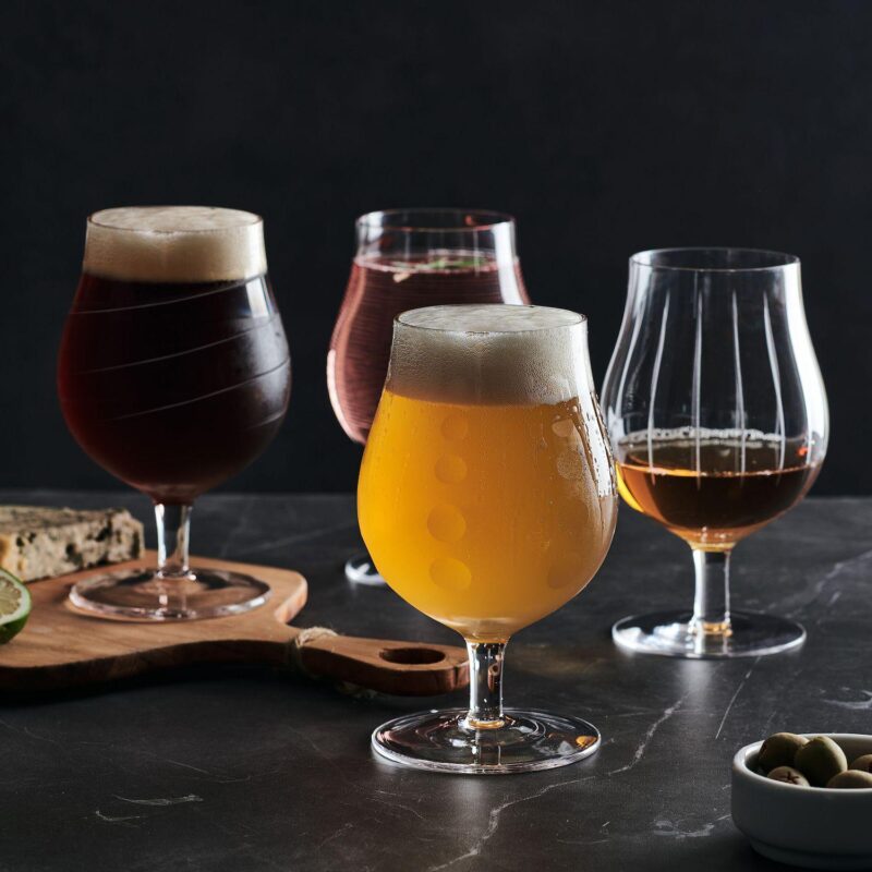 Mikasa Cheers 4 pc Belgian Beer Glasses Set - Image 2