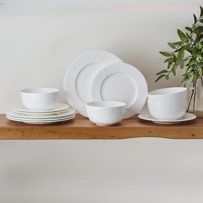 Mikasa Claire 12-Piece Dinnerware Set - Image 7