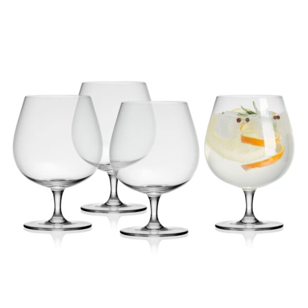 Mikasa Craft 4 pc Gin Balloon Glasses Set