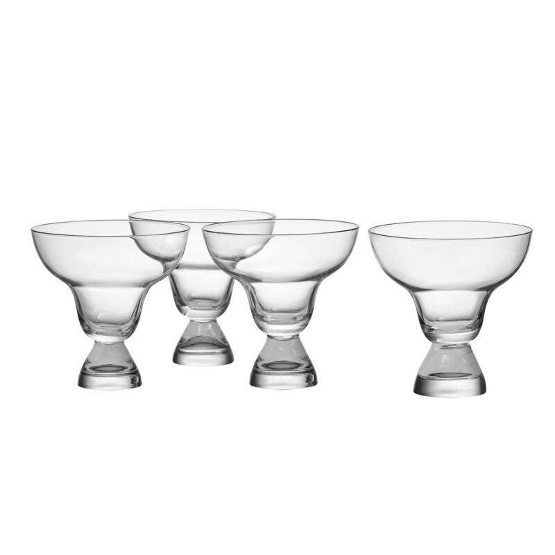 Mikasa Craft 4 pc Stemless Margarita Glasses Set - Image 3