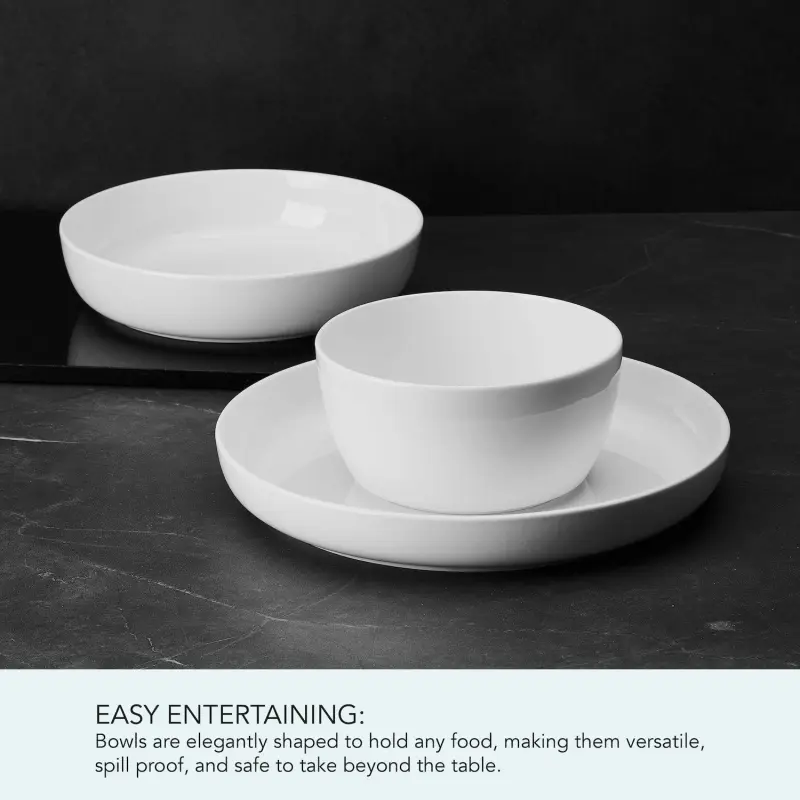 Mikasa Delray 9-Piece Dinnerware Bowl Set - Image 2