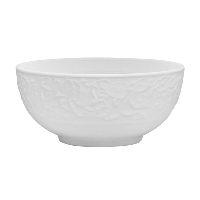 Mikasa Embossed Parchment 18-Piece Bone China Dinnerware Set - Image 6