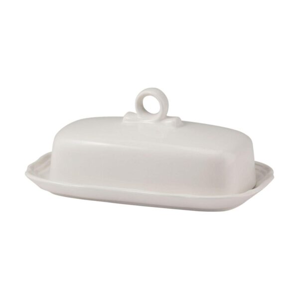 Mikasa French Countryside Covered Butter Dish