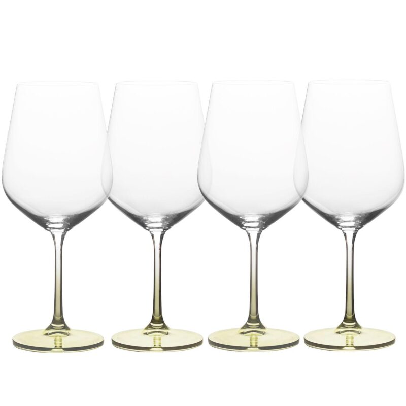Mikasa Gianna Ombre 4 pc Red Wine Glasses Set - Image 3
