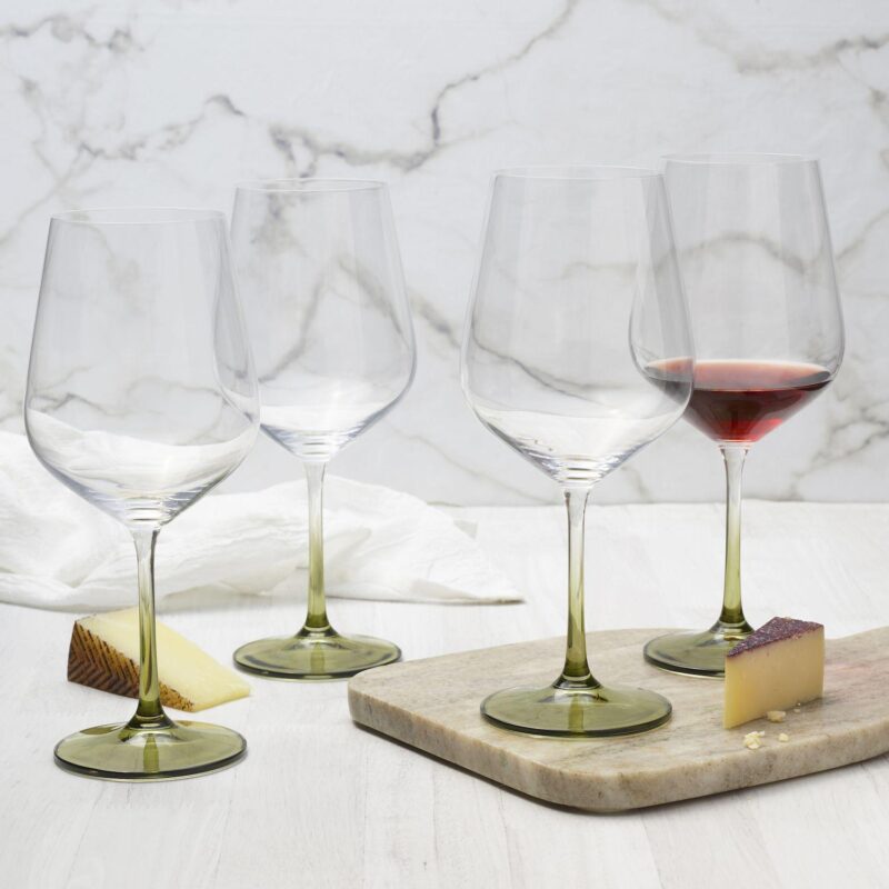 Mikasa Gianna Ombre 4 pc Red Wine Glasses Set - Image 2