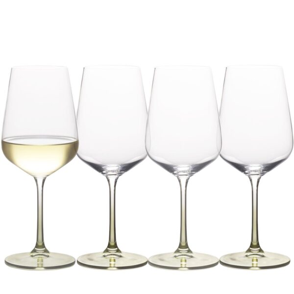 Mikasa Gianna Ombre 4 pc White Wine Glasses Set