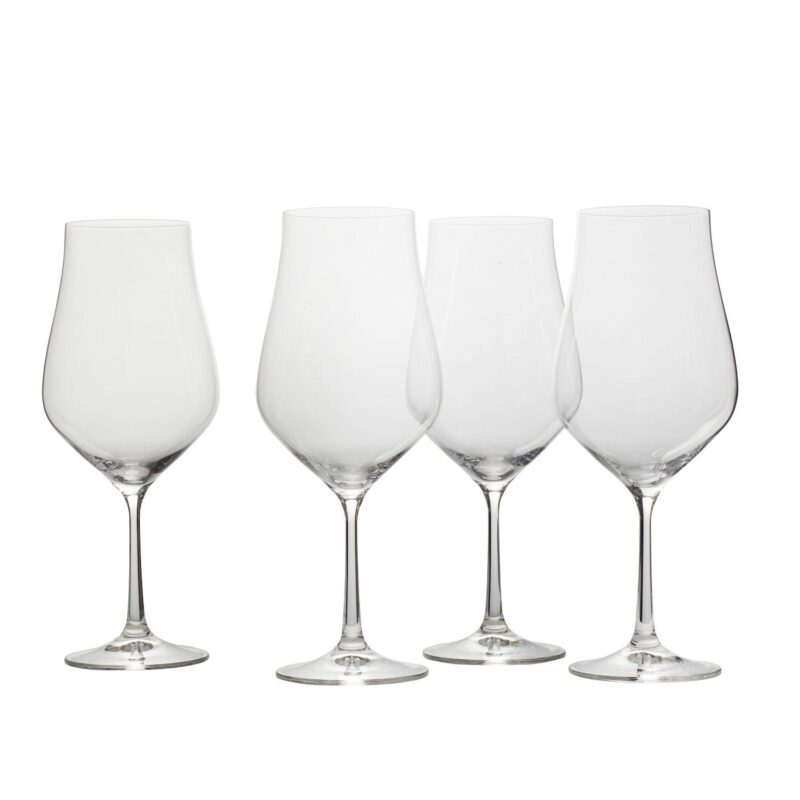 Mikasa Grace 4 pc Bordeaux Wine Glasses Set - Image 3