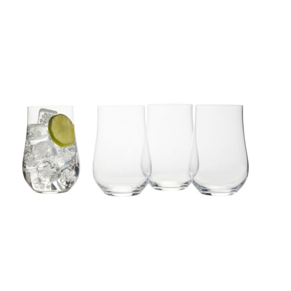 Mikasa Grace 4 pc Highball Glasses Set