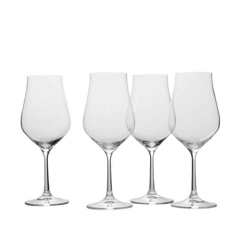 Mikasa Grace 4 pc White Wine Glasses Set - Image 3