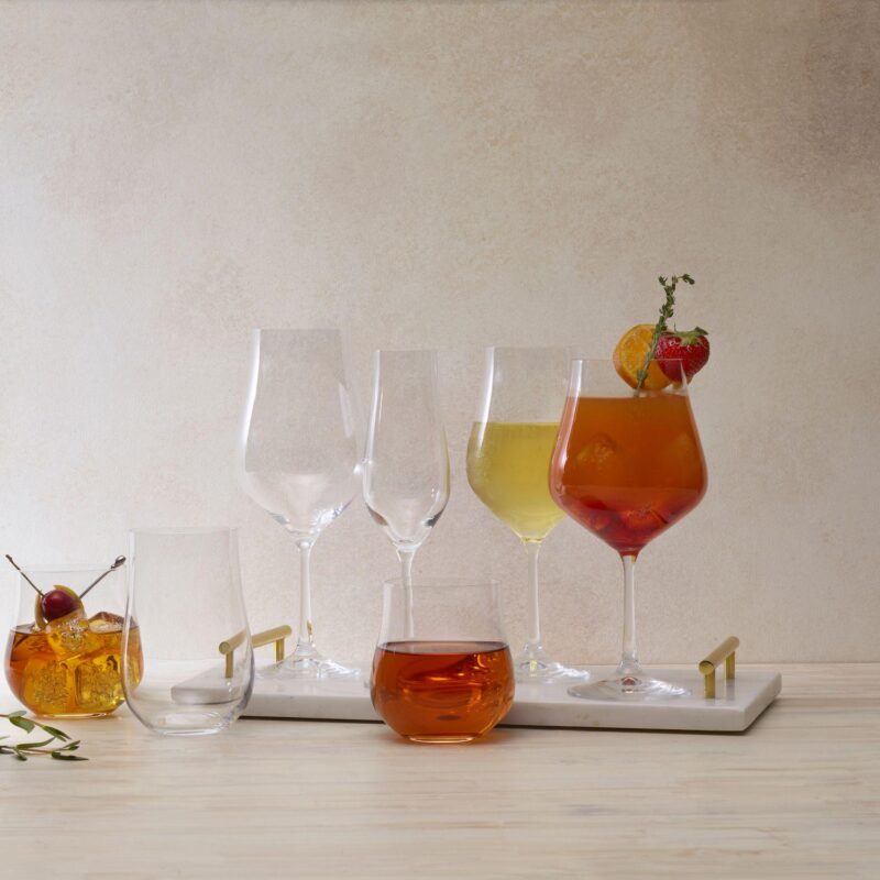 Mikasa Grace 4 pc White Wine Glasses Set - Image 2