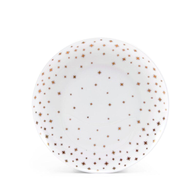 Mikasa Millie Gold Set of 4 10.5-Inch Dinner Plates - Image 3