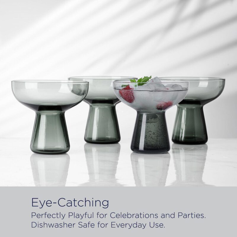 Mikasa Phoebe 4 pc Margarita Glasses Set - Image 2