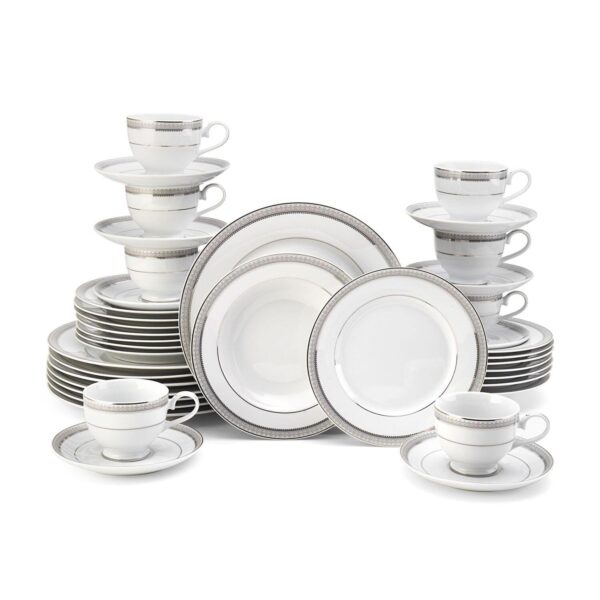 Mikasa Platinum Crown 40-Piece Dinnerware Set