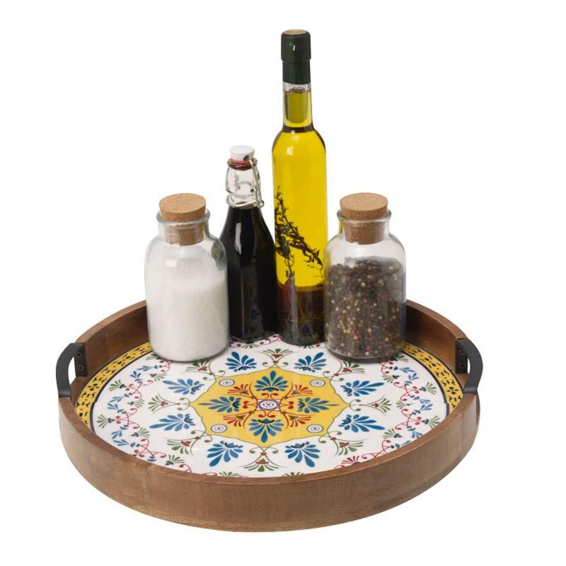 Mikasa Round Tile Lazy Susan - Image 2