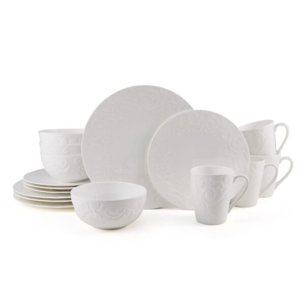 Mikasa Sadie 16-Piece Bone China Dinnerware Set