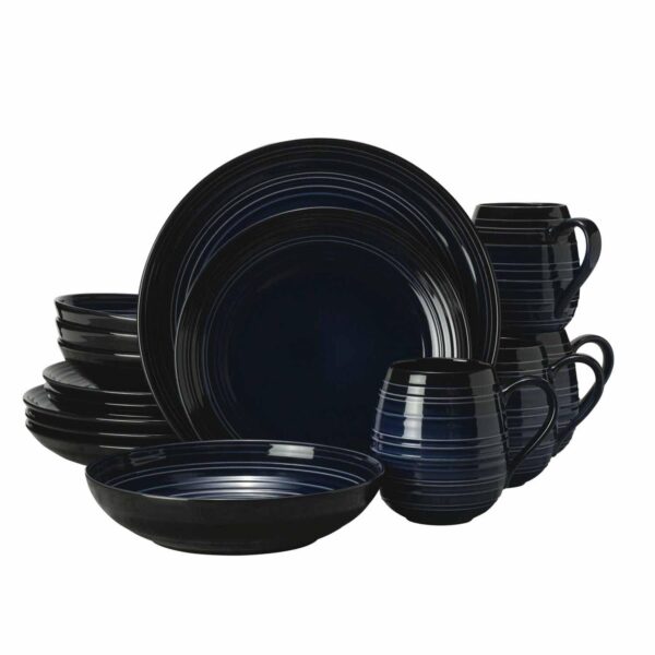 Mikasa Swirl Coupe 16-pc. Dinnerware Set