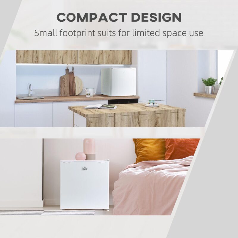Mini Freezer Countertop 1.1 Cu.ft Compact Upright Freezer For Home Office - Image 5