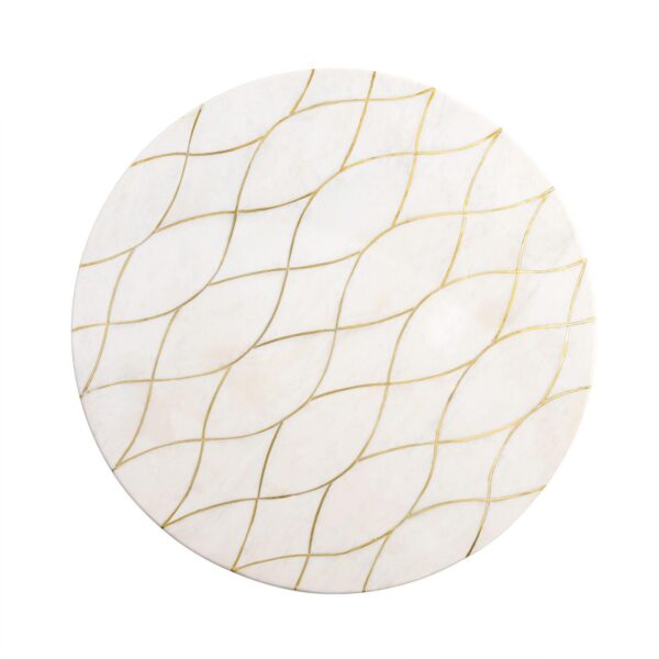 Miranda Marble Lazy Susan 16