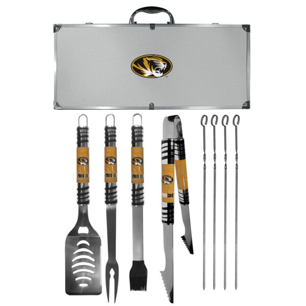 Missouri Tigers Tailgater 8-Piece BBQ Grill Set