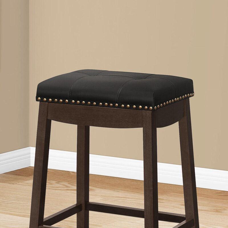 Monarch 2-pc. Tufted Barstool Set - Image 3