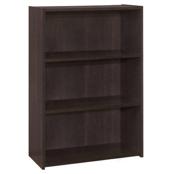 Monarch 36-in. 3-Shelf Bookcase