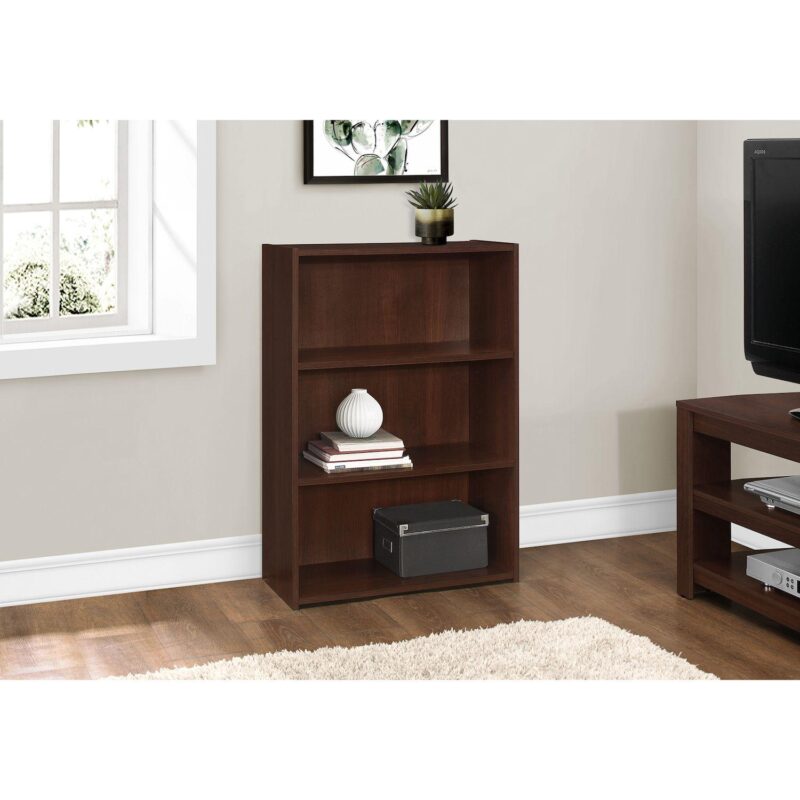 Monarch 36-in. 3-Shelf Bookcase - Image 2
