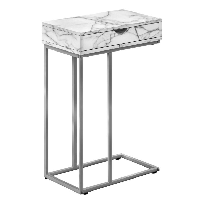 Monarch C-Shape 1-Drawer End Table - Image 7