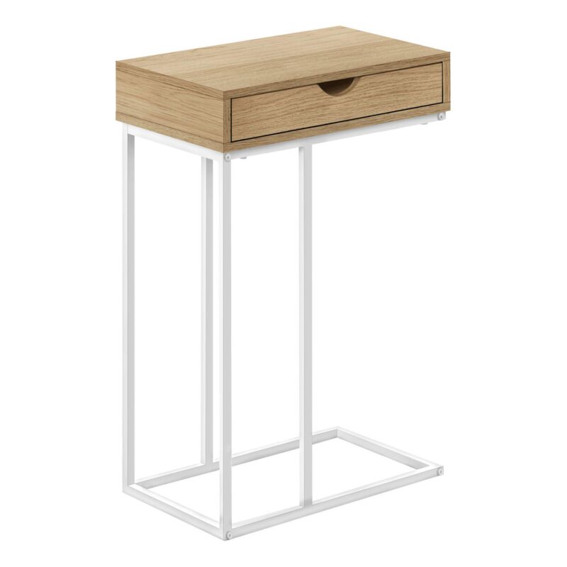 Monarch C-Shape 1-Drawer End Table - Image 6