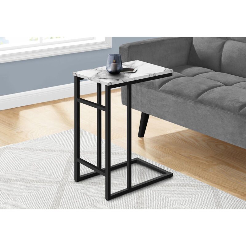Monarch C-Shape Contemporary End Table - Image 2
