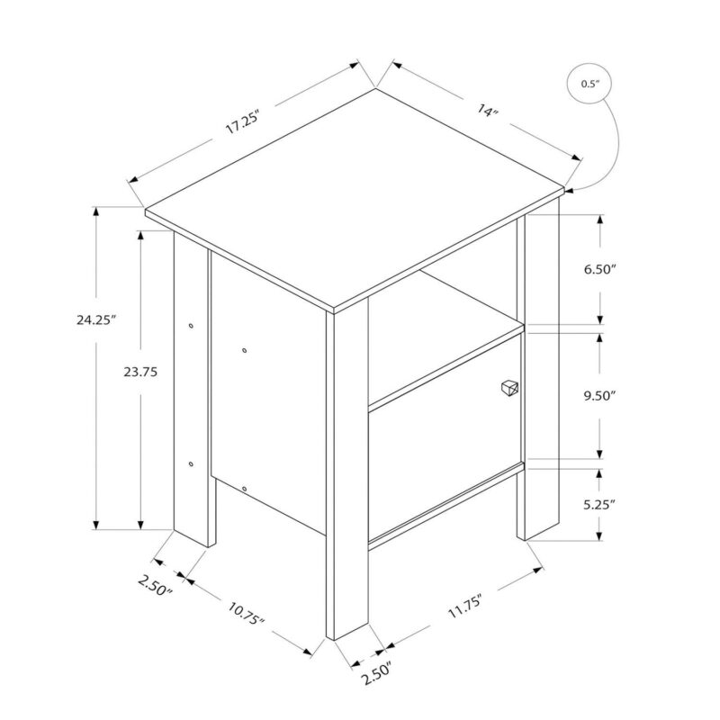 Monarch End Table - Image 10