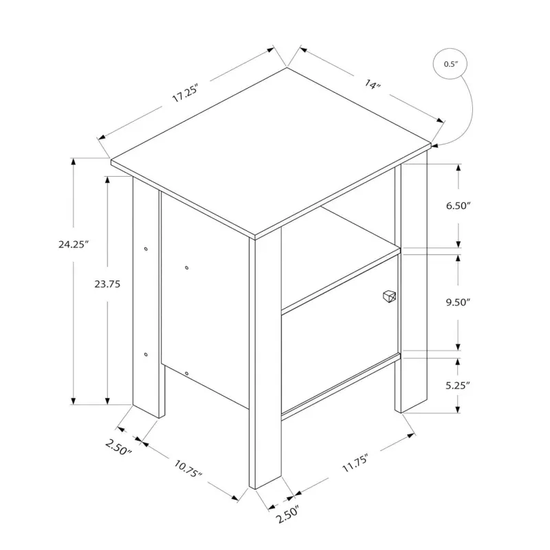 Monarch End Table - Image 10