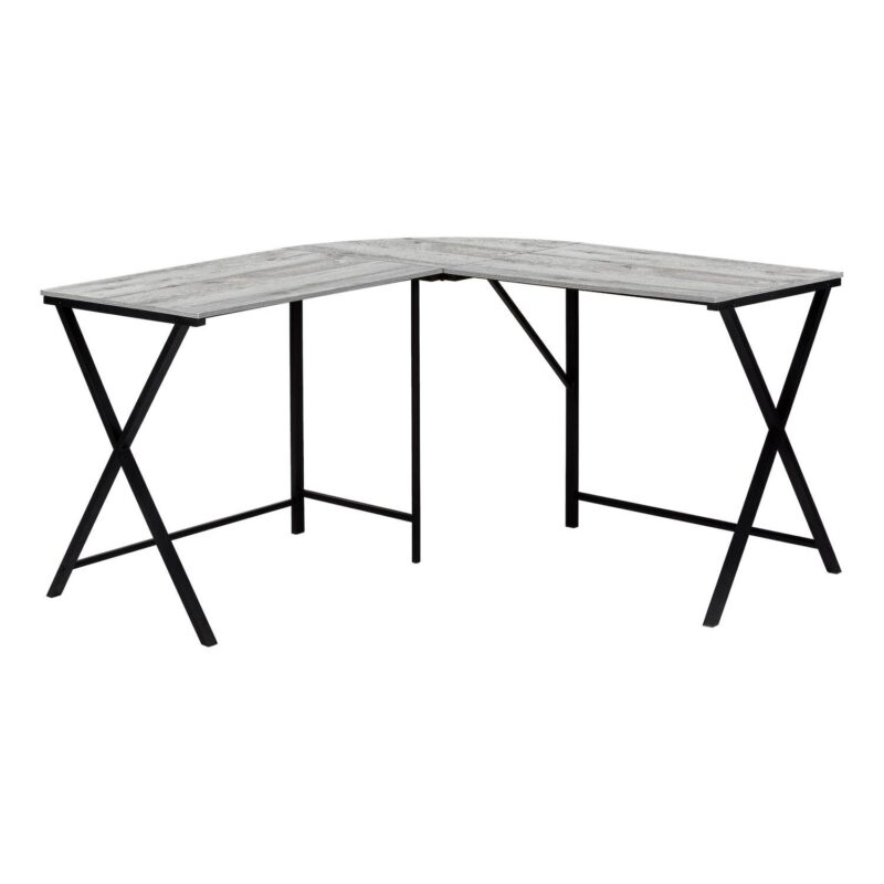 Monarch L-Shape Rounded Corner Computer Desk - Image 11
