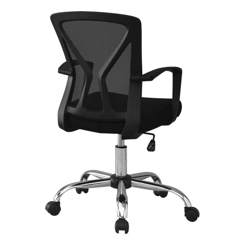 Monarch Mid-Back Adjustable Fixed Armrests Office Chair - Image 4