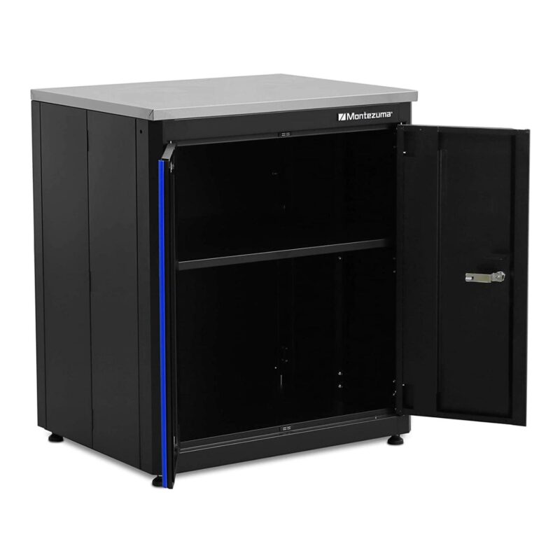 Montezuma Steel Garage Tool Storage System 30.5 x 24  Locking Workbench - Image 2