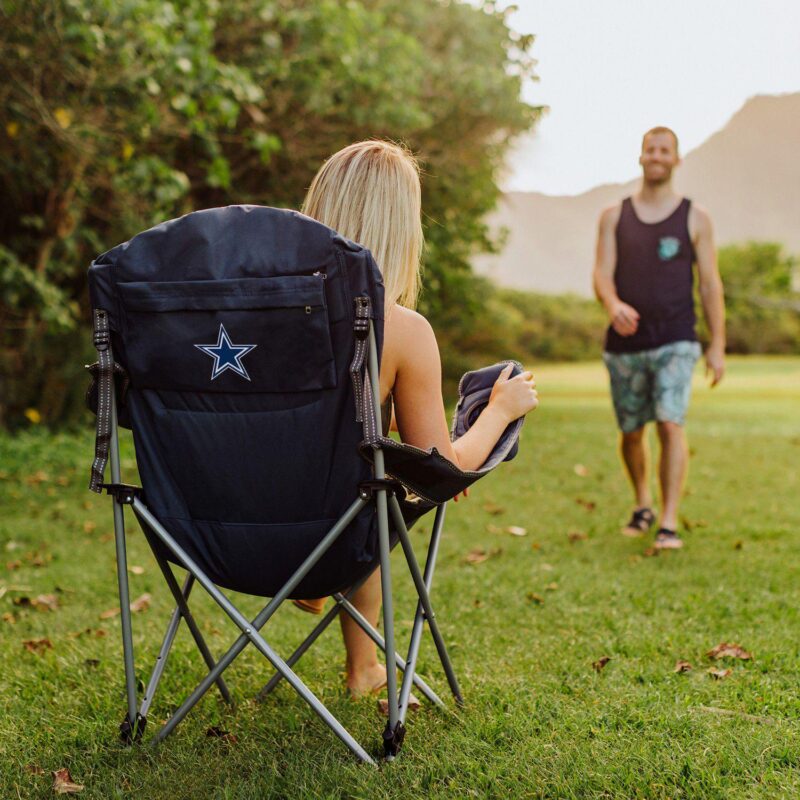 NFL Dallas Cowboys Reclining Camping Chair - Image 3