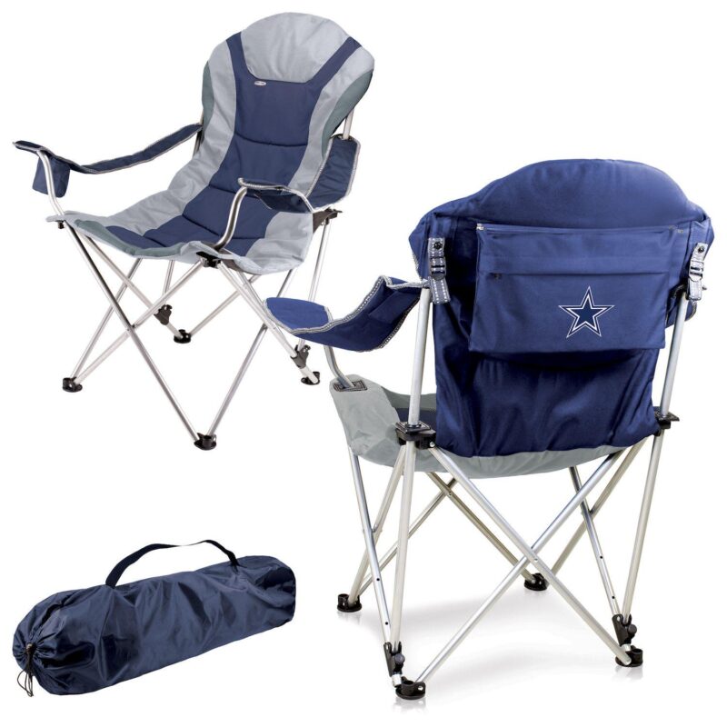NFL Dallas Cowboys Reclining Camping Chair - Image 2